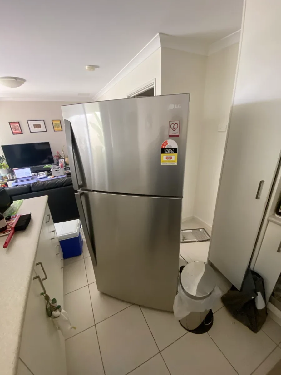 LG fridge in a NAR’s client home.