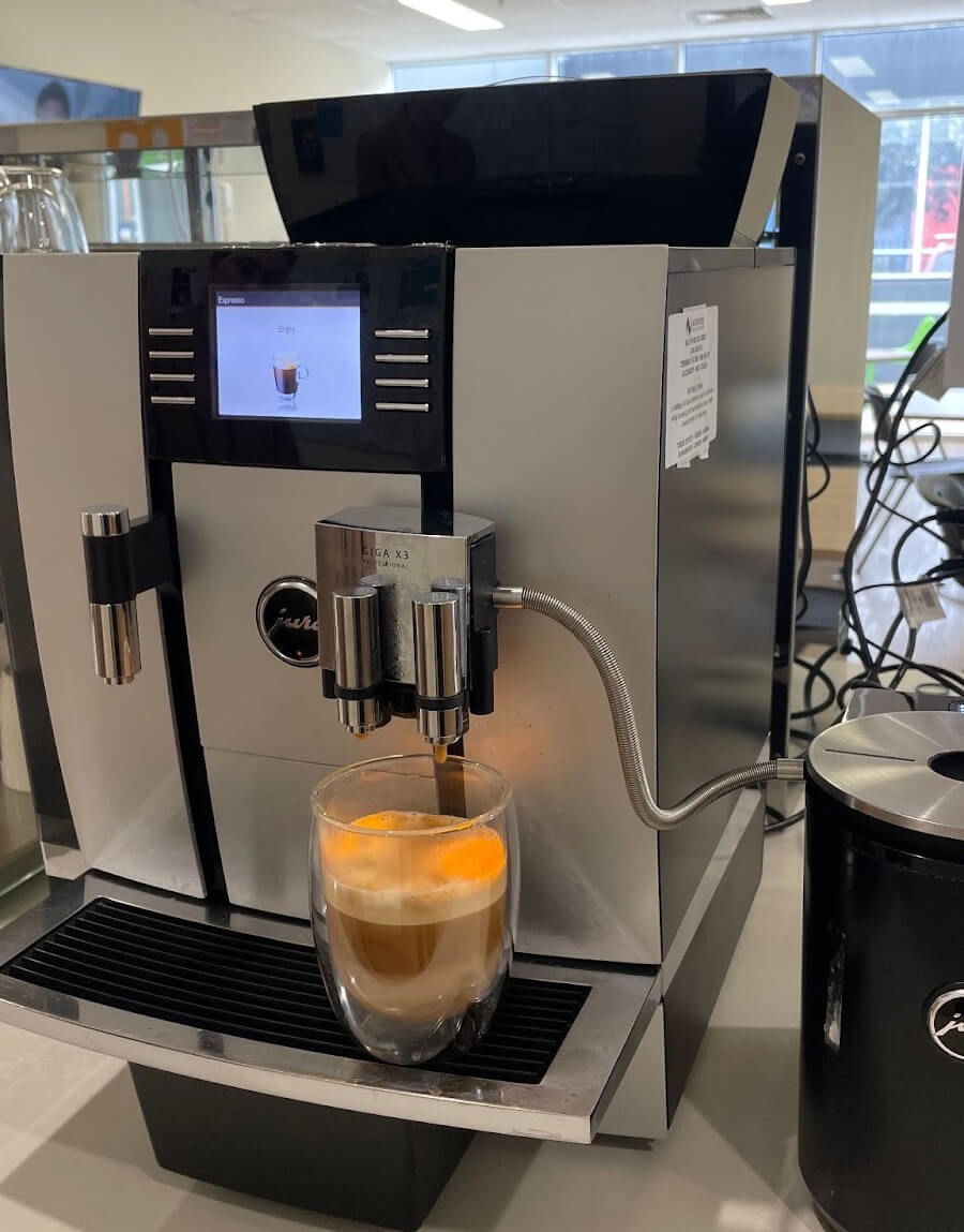 coffee machine on kitchen counter - coffee machine repairs wantirna